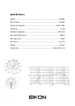 Preview for 3 page of Eikon DM580 User Manual