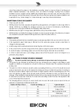 Preview for 5 page of Eikon EKJ&M User Manual