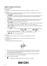 Предварительный просмотр 24 страницы Eikon RMW921 User Manual