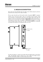 Предварительный просмотр 4 страницы Eilersen MCE2010 User Manual