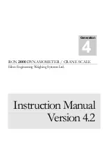 Предварительный просмотр 1 страницы Eilon Engineering RON 2000 Instruction Manual