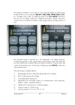 Предварительный просмотр 9 страницы Eilon Engineering RON 2000 Instruction Manual