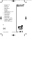 EINHELL Bavaria 42.578.40 Directions For Use Manual предпросмотр