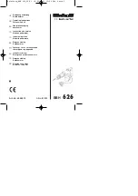 EINHELL Bavaria 42.582.72 Operating Instructions Manual preview