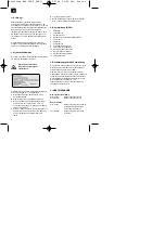 Предварительный просмотр 4 страницы EINHELL Bavaria 43.210.53 Operating Instructions Manual