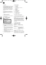 Preview for 28 page of EINHELL Bavaria 43.210.53 Operating Instructions Manual