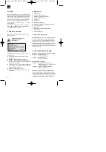 Preview for 34 page of EINHELL Bavaria 43.210.53 Operating Instructions Manual