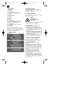 Preview for 6 page of EINHELL Bavaria 4330831 Operating Instructions Manual