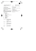 Предварительный просмотр 5 страницы EINHELL Bavaria 44.191.90 Operating Instructions Manual