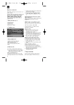 Preview for 22 page of EINHELL Bavaria 44.191.90 Operating Instructions Manual