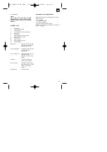 Preview for 23 page of EINHELL Bavaria 44.191.90 Operating Instructions Manual