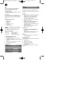 Preview for 4 page of EINHELL Bavaria 44.605.40 Operating Instructions Manual