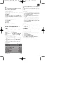 Preview for 9 page of EINHELL Bavaria 44.605.40 Operating Instructions Manual