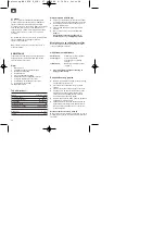 Preview for 20 page of EINHELL Bavaria 44.662.10 Operating Instructions Manual