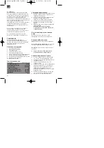 Preview for 22 page of EINHELL Bavaria 44.662.10 Operating Instructions Manual