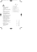 Preview for 2 page of EINHELL Bavaria 45.106.90 Operating Instructions Manual