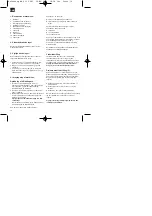 Preview for 14 page of EINHELL Bavaria 45.106.90 Operating Instructions Manual