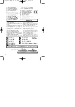 Preview for 18 page of EINHELL Bavaria BAFS 18 Operating Instructions Manual