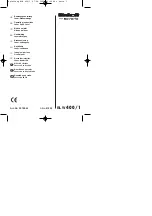 EINHELL Bavaria BLW 400 Operating Instructions Manual preview