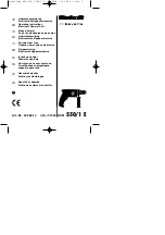 Preview for 1 page of EINHELL Bavaria BSM 550/1 E Operating Instructions Manual