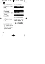 Preview for 10 page of EINHELL Bavaria BSM 550/1 E Operating Instructions Manual