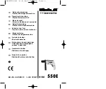 EINHELL Bavaria BSM 550 Operating Instructions Manual preview