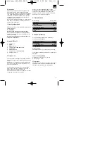 Предварительный просмотр 11 страницы EINHELL ERGO TOOLS 4006825563726 Original Operating Instructions