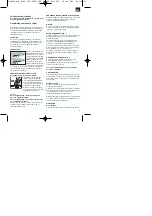 Preview for 15 page of EINHELL ERGO TOOLS E-WS 230/2350 Operating Instructions Manual