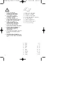 Preview for 4 page of EINHELL ERGOTOOL E-PST 710-Laser Operating Instructions Manual