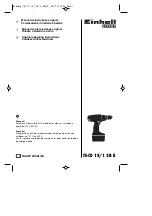 EINHELL Expert 4513277 Original Operating Instructions preview