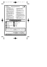 Предварительный просмотр 25 страницы Einhell Global 01016 Operating Instructions Manual