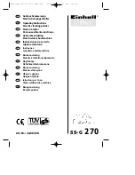 Einhell Global 4006825443141 Operating Instructions Manual предпросмотр