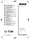 Einhell Global 42.596.00 Operating Instructions Manual preview