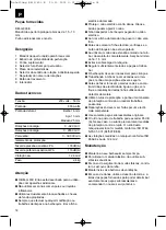 Предварительный просмотр 14 страницы Einhell Global 42.596.02 Operating Instructions Manual