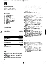 Предварительный просмотр 20 страницы Einhell Global 42.596.02 Operating Instructions Manual