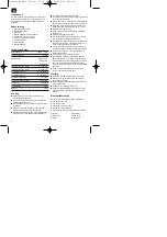 Предварительный просмотр 4 страницы Einhell Global 42.597.20 Operating Instructions Manual