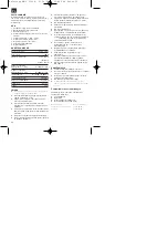 Предварительный просмотр 20 страницы Einhell Global 42.597.20 Operating Instructions Manual