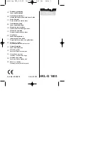 Предварительный просмотр 3 страницы Einhell Global 43.308.10 Operating Instructions Manual