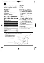 Предварительный просмотр 4 страницы Einhell Global 44.622.50 Operating Instructions Manual