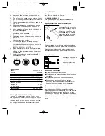 Предварительный просмотр 13 страницы Einhell Global 44.643.50 Operating Instructions Manual