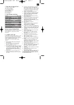 Preview for 11 page of Einhell Global BH-G 1000 Operating Instructions Manual