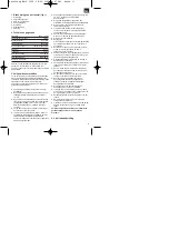 Preview for 13 page of Einhell Global BH-G 1000 Operating Instructions Manual