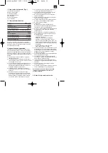 Preview for 15 page of Einhell Global BH-G 1000 Operating Instructions Manual