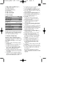 Preview for 17 page of Einhell Global BH-G 1000 Operating Instructions Manual