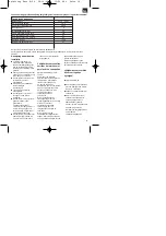 Preview for 20 page of Einhell Global EURO 8/24 Operating Instructions Manual