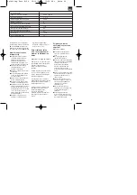 Preview for 70 page of Einhell Global EURO 8/24 Operating Instructions Manual