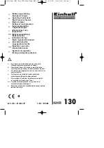 Предварительный просмотр 1 страницы EINHELL NEW GENERATION 41.404.37 Operating Instructions Manual