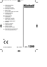 EINHELL NEW GENERATION 43.407.40 Operating Instructions Manual предпросмотр