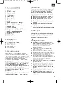 Preview for 49 page of EINHELL NEW GENERATION 43.407.40 Operating Instructions Manual