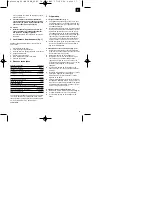 Предварительный просмотр 17 страницы EINHELL PROFI Silver Line PS-BH 1000 Operating Instructions Manual